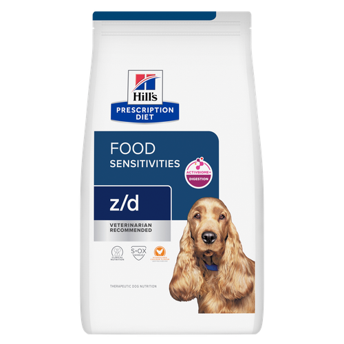 z/d Hydrolyzed Chicken Flavor Dog Food Packshot