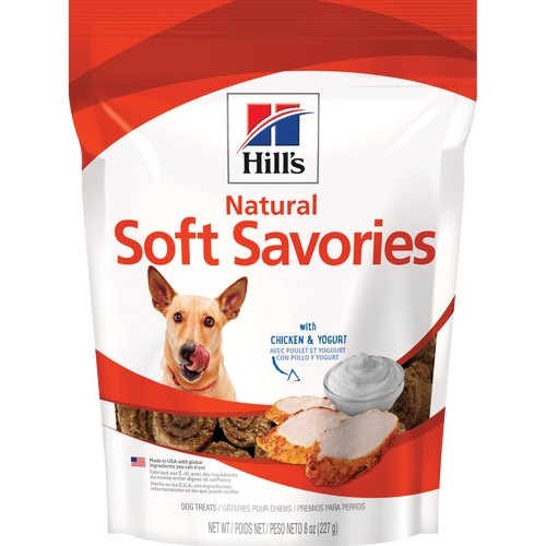 Natural Soft Savories Chicken & Yogurt Dog Treats Packshot