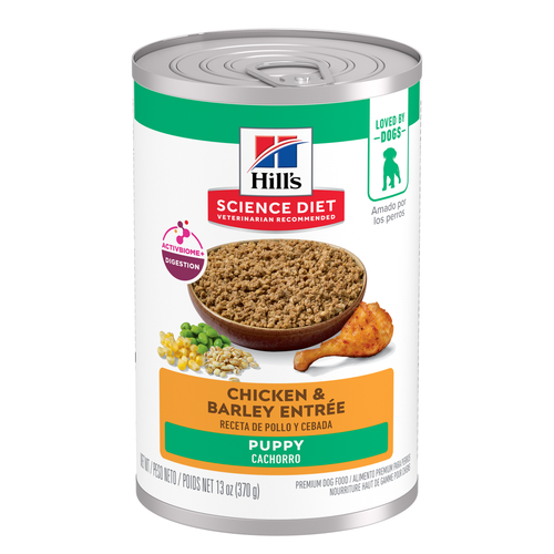 Puppy Chicken & Barley Entrée Packshot