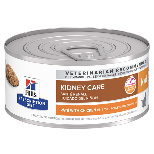 k/d Pâté with Chicken Cat Food Packshot