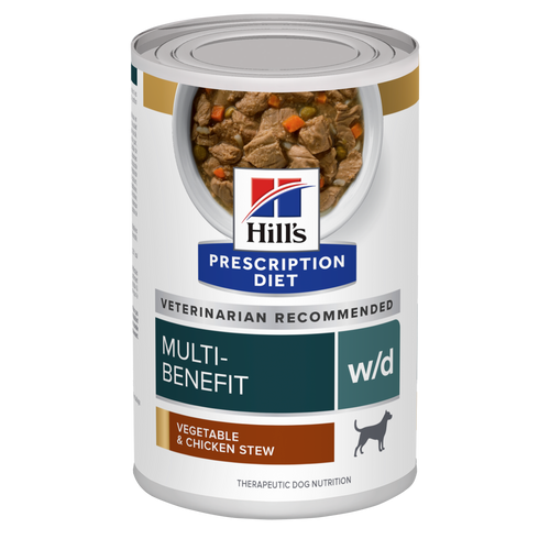w/d Multi-Benefit Vegetable & Chicken Stew Dog Food Packshot