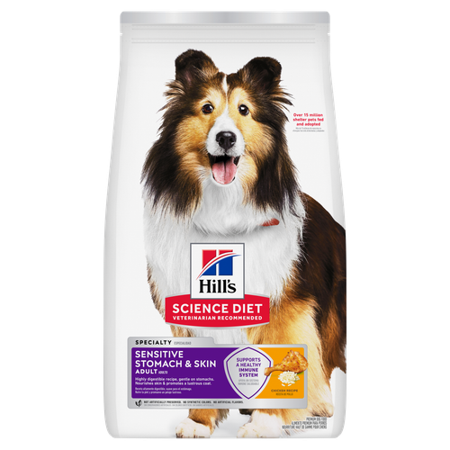 Adult Sensitive Stomach & Skin Chicken & Barley Recipe Dog Food Packshot