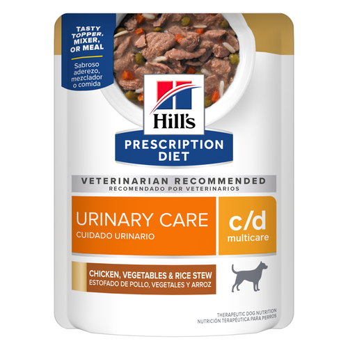 c/d Multicare Chicken, Vegetables & Rice Stew Dog Food Packshot