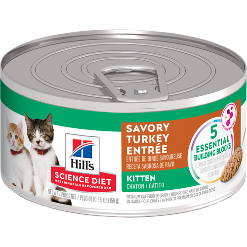 Kitten Savory Turkey Entrée Packshot