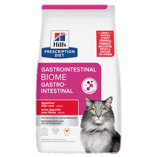  Gastrointestinal Biome Stress with Chicken Cat Food Packshot