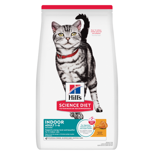 Adult Indoor Chicken Recipe Cat Food Packshot