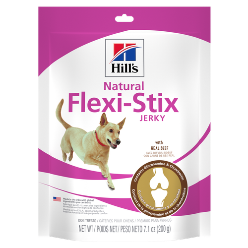 Natural Flexi-Stix Jerky Treats with Real Beef Dog Food Packshot