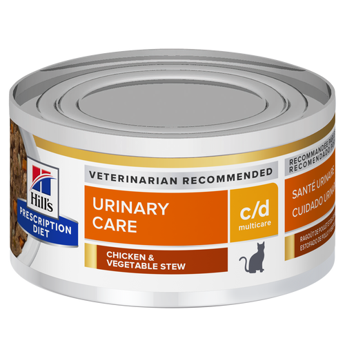 c/d Multicare Chicken & Vegetable Stew Cat Food Packshot