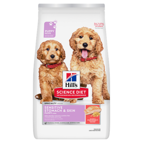 Puppy Sensitive Stomach & Skin Salmon & Brown Rice Recipe Packshot