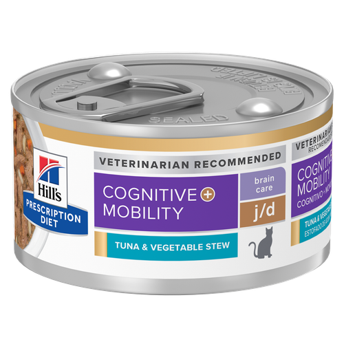Brain Care + j/d Tuna & Vegetable Stew Cat Food Packshot