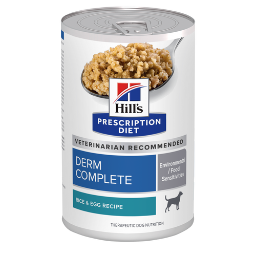 Derm Complete Rice & Egg Recipe Wet Dog Food  Packshot