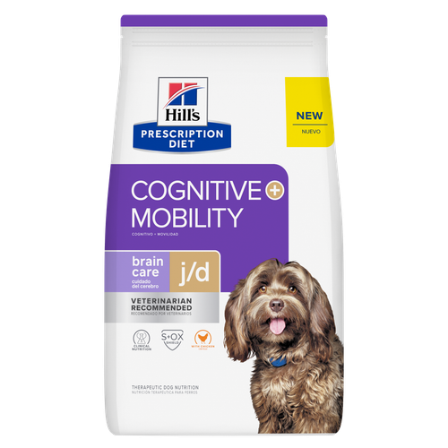 Brain Care + j/d Dog Food Packshot