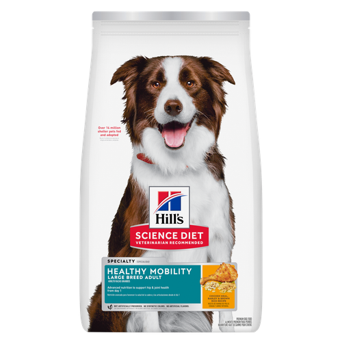 Adult Healthy Mobility Large Breed Chicken Meal, Barley & Brown Rice Recipe Dog Food Packshot