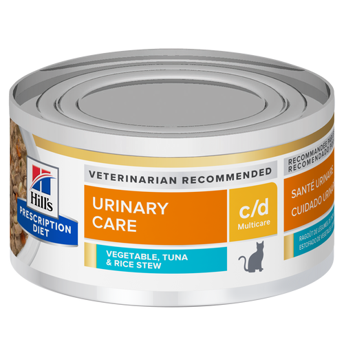 c/d Multicare Vegetable, Tuna & Rice Stew Cat Food Packshot