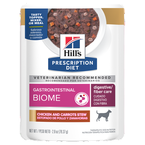 Gastrointestinal Biome Chicken and Carrots Stew Dog Food Packshot