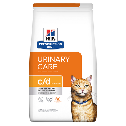 c/d Multicare with Chicken Dry Cat Food Packshot