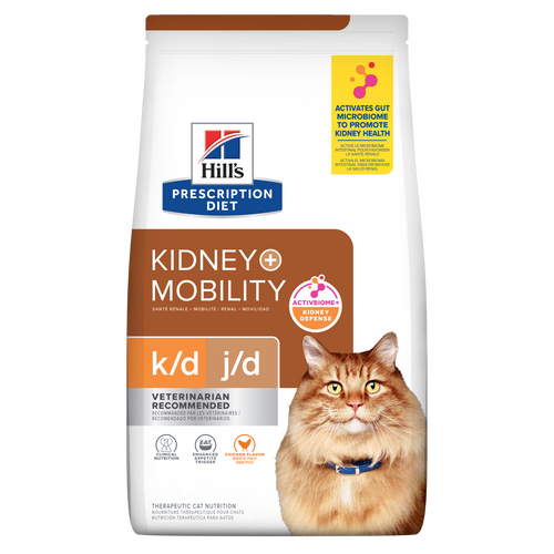 k/d + j/d Chicken Flavor Cat Food Packshot