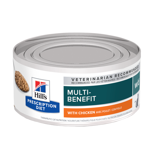 w/d Multi-Benefit with Chicken Wet Cat Food Packshot