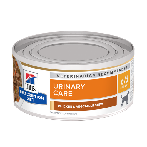 c/d Multicare Chicken & Vegetable Stew Dog Food Packshot