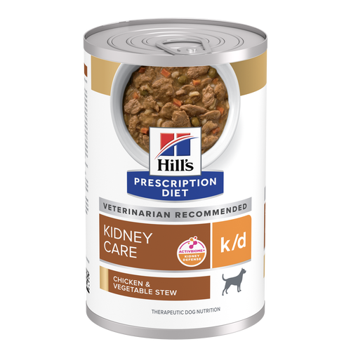 k/d Chicken & Vegetable Stew Dog Food Packshot