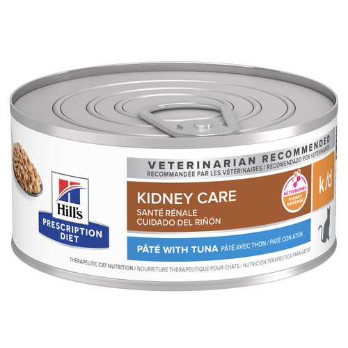 k/d Pâté with Tuna Cat Food Packshot