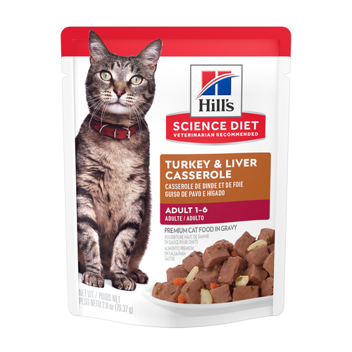 Adult Turkey & Liver Casserole Cat Food Packshot