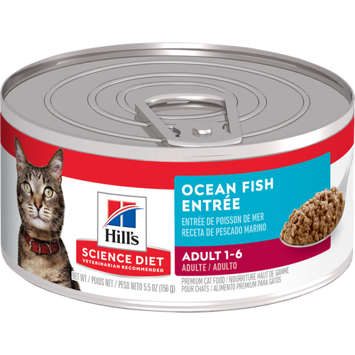 Adult Ocean Fish Entrée Cat Food Packshot
