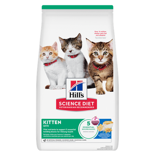 Kitten Ocean Fish & Brown Rice Recipe Packshot
