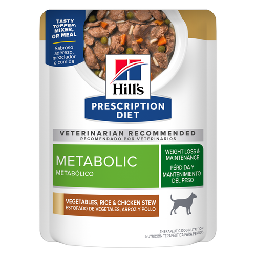Metabolic Weight Vegetables, Rice & Chicken Stew Dog Food Packshot
